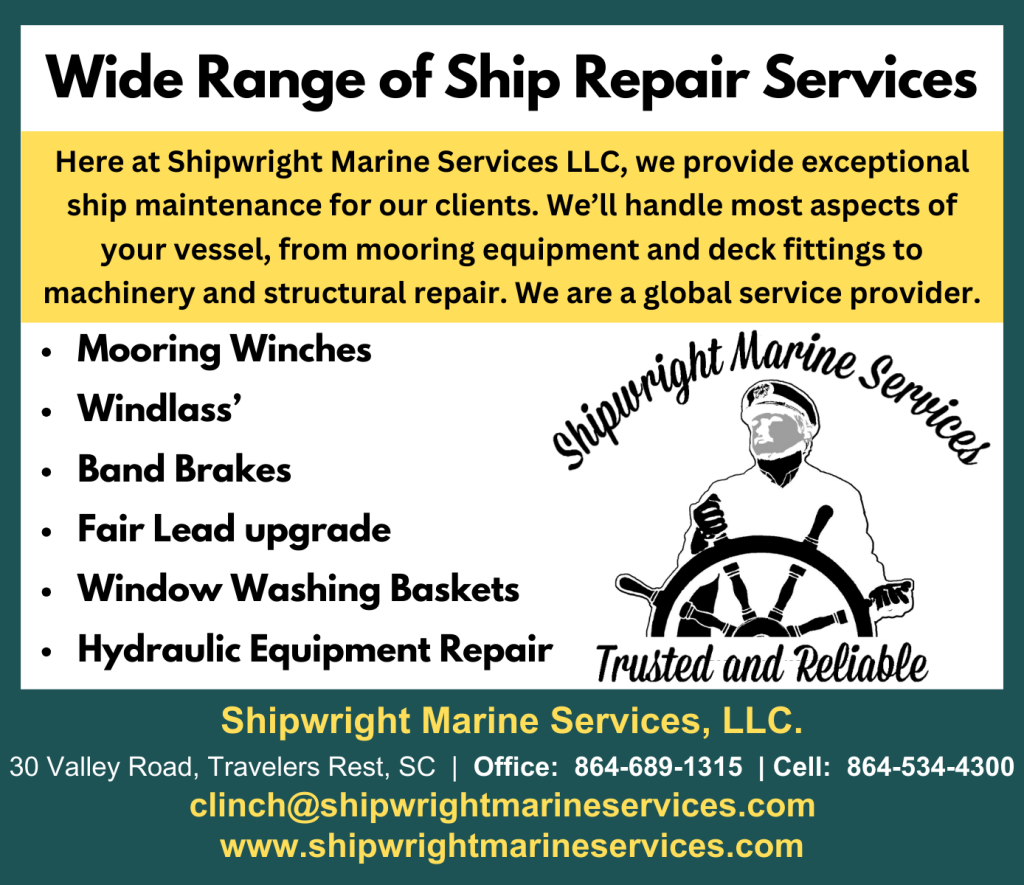 Shipwright Marine Services Provides A Wide Range of Ship Repair